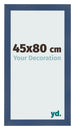 Fotokader 45x80cm Donkerblauw Geveegd MDF Pisa Voorzijde Maat | Yourdecoration.be