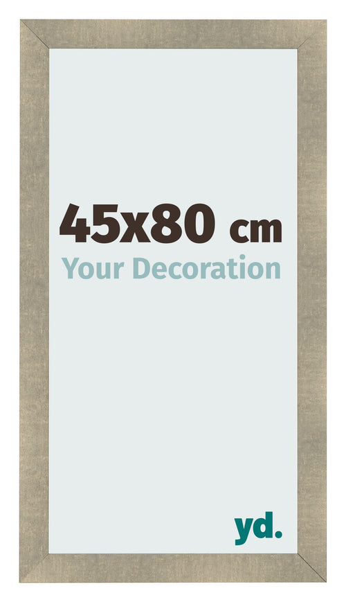Fotokader 45x80cm Goud Antiek MDF Pisa Voorzijde Maat | Yourdecoration.be