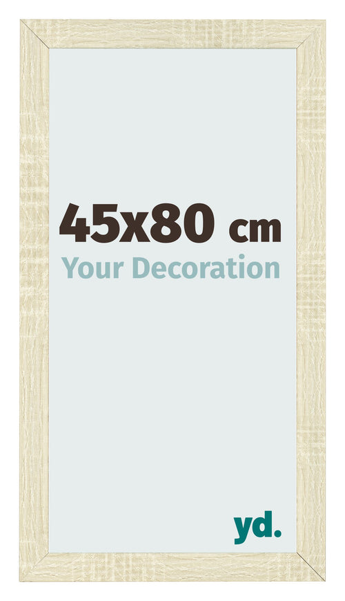 Fotokader 45x80cm Sonoma Eiken MDF Pisa Voorzijde Maat | Yourdecoration.be