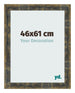 Fotokader 46x61cm Blauw Goud Gemeleerd MDF Pisa Voorzijde Maat | Yourdecoration.be