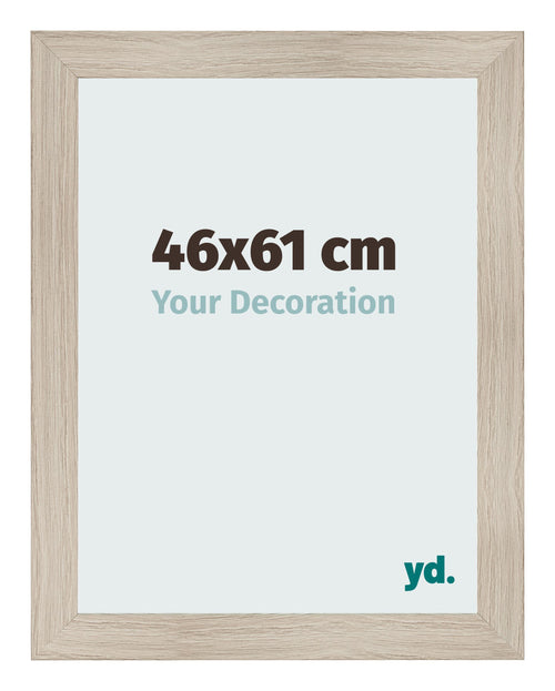 Fotokader 46x61cm Eiken Licht MDF Pisa Voorzijde Maat | Yourdecoration.be