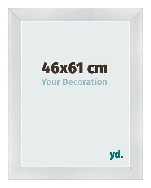 Fotokader 46x61cm Zilver Mat MDF Pisa Voorzijde Maat | Yourdecoration.be