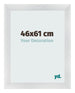 Fotokader 46x61cm Zilver Mat MDF Pisa Voorzijde Maat | Yourdecoration.be