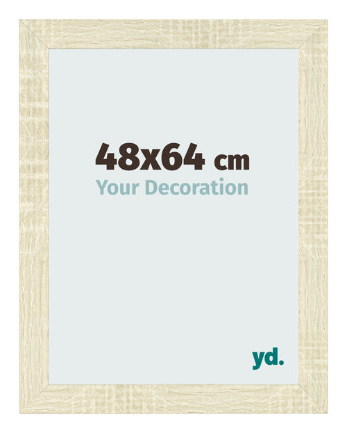 Fotokader 48x64cm Sonoma Eiken MDF Pisa Voorzijde Maat | Yourdecoration.be