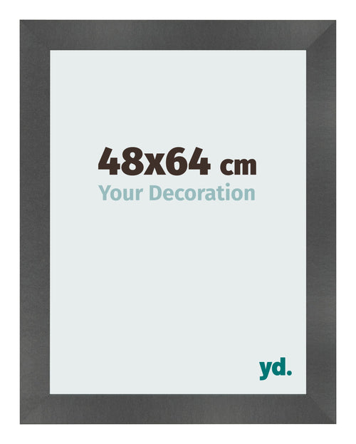 Fotokader 48x64cm Zwart Mat MDF Pisa Voorzijde Maat | Yourdecoration.be