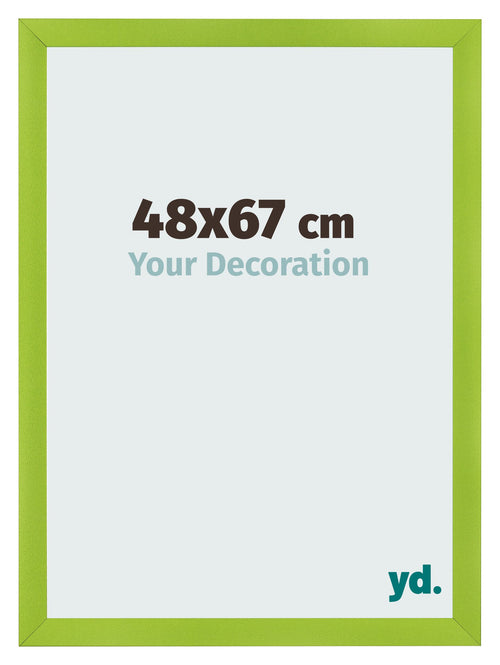 Fotokader 48x67cm Groen MDF Pisa Voorzijde Maat | Yourdecoration.be