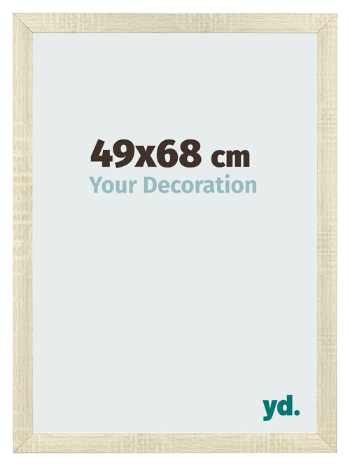 Fotokader 49x68cm Sonoma Eiken MDF Pisa Voorzijde Maat | Yourdecoration.be