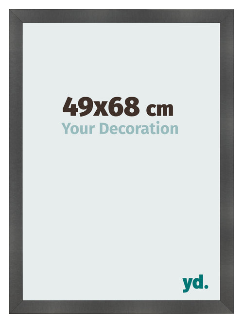 Fotokader 49x68cm Zwart Mat MDF Pisa Voorzijde Maat | Yourdecoration.be