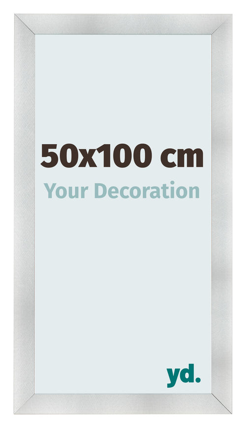 Fotokader 50x100cm Aluminium Geborsteld MDF Pisa Voorzijde Maat | Yourdecoration.be
