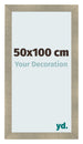 Fotokader 50x100cm Goud Antiek MDF Pisa Voorzijde Maat | Yourdecoration.be