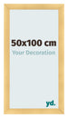 Fotokader 50x100cm Goud Mat MDF Pisa Voorzijde Maat | Yourdecoration.be