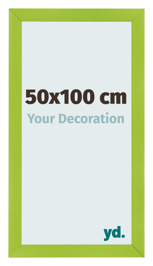Fotokader 50x100cm Groen MDF Pisa Voorzijde Maat | Yourdecoration.be