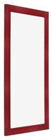 Fotokader 50x100cm Wijnrood Geveegd MDF Pisa Voorzijde Schuin | Yourdecoration.be