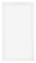 Fotokader 50x100cm Wit Hoogglans MDF Pisa Voorzijde | Yourdecoration.be