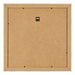 Fotokader 50x50cm Aluminium Geborsteld MDF Pisa Achterzijde | Yourdecoration.be