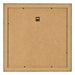 Fotokader 50x50cm Blauw Goud Gemeleerd MDF Pisa Achterzijde | Yourdecoration.be