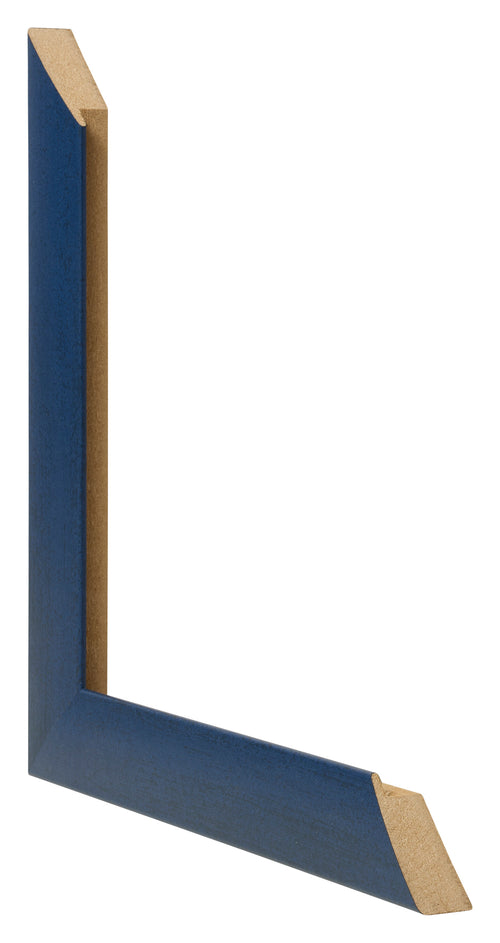 Fotokader 50x50cm Donkerblauw Geveegd MDF Pisa Detail Doorsnede | Yourdecoration.be