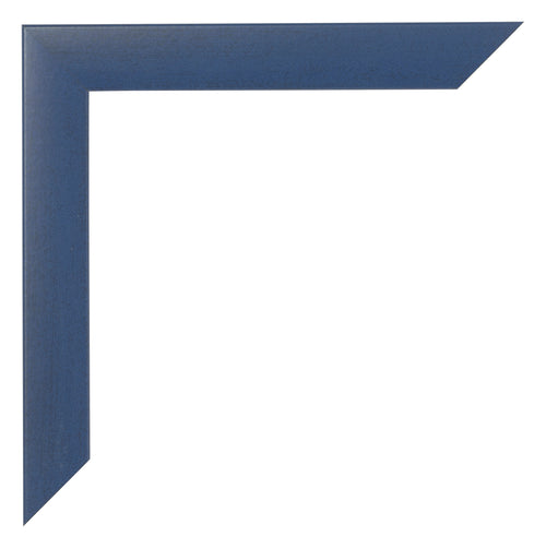 Fotokader 50x50cm Donkerblauw Geveegd MDF Pisa Detail Hoek | Yourdecoration.be