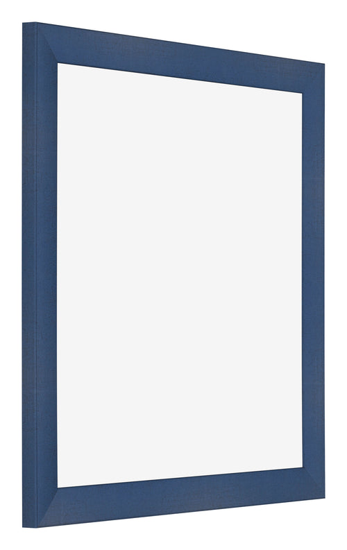 Fotokader 50x50cm Donkerblauw Geveegd MDF Pisa Voorzijde Schuin | Yourdecoration.be