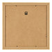 Fotokader 50x50cm Goud Mat MDF Pisa Achterzijde | Yourdecoration.be