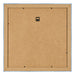 Fotokader 50x50cm Helder Blauw Geveegd MDF Pisa Achterzijde | Yourdecoration.be