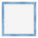 Fotokader 50x50cm Helder Blauw Geveegd MDF Pisa Voorzijde | Yourdecoration.be