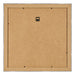 Fotokader 50x50cm Metaal Vintage MDF Pisa Achterzijde | Yourdecoration.be