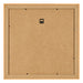 Fotokader 50x50cm Oranje MDF Pisa Achterzijde | Yourdecoration.be