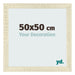 Fotokader 50x50cm Sonoma Eiken MDF Pisa Voorzijde Maat | Yourdecoration.be