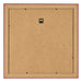 Fotokader 50x50cm Wijnrood Geveegd MDF Pisa Achterzijde | Yourdecoration.be