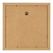 Fotokader 50x50cm Wit Geveegd MDF Pisa Achterzijde | Yourdecoration.be