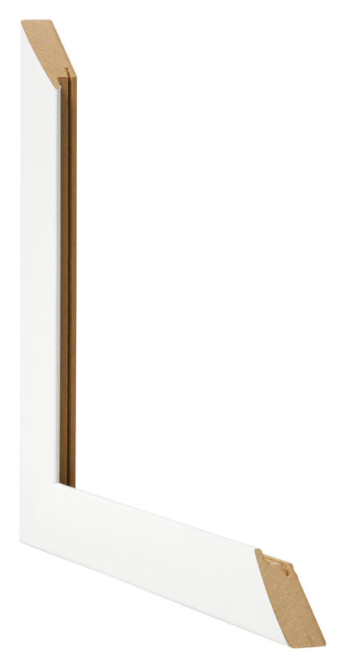 Fotokader 50x50cm Wit Geveegd MDF Pisa Detail Doorsnede | Yourdecoration.be