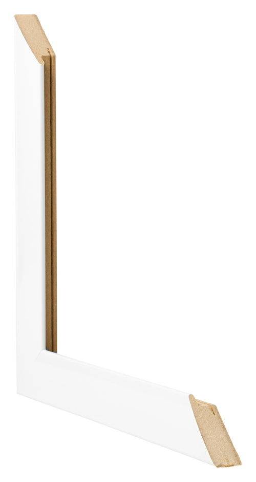 Fotokader 50x50cm Wit Hoogglans MDF Pisa Detail Doorsnede | Yourdecoration.be