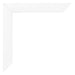 Fotokader 50x50cm Wit Mat MDF Pisa Detail Hoek | Yourdecoration.be