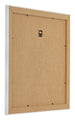 Fotokader 50x50cm Zilver Mat MDF Pisa Achterzijde Schuin | Yourdecoration.be