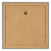 Fotokader 50x50cm Zwart Hoogglans MDF Pisa Achterzijde | Yourdecoration.be