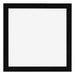 Fotokader 50x50cm Zwart Hoogglans MDF Pisa Voorzijde | Yourdecoration.be