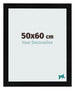 Fotokader 50x60cm Zwart Hoogglans MDF Pisa Voorzijde Maat | Yourdecoration.be