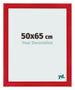 Fotokader 50x65cm Rood MDF Pisa Voorzijde Maat | Yourdecoration.be