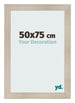 Fotokader 50x75cm Eiken Licht MDF Pisa Voorzijde Maat | Yourdecoration.be