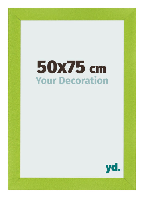 Fotokader 50x75cm Groen MDF Pisa Voorzijde Maat | Yourdecoration.be