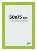 Fotokader 50x75cm Groen MDF Pisa Voorzijde Maat | Yourdecoration.be
