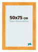 Fotokader 50x75cm Oranje MDF Pisa Voorzijde Maat | Yourdecoration.be