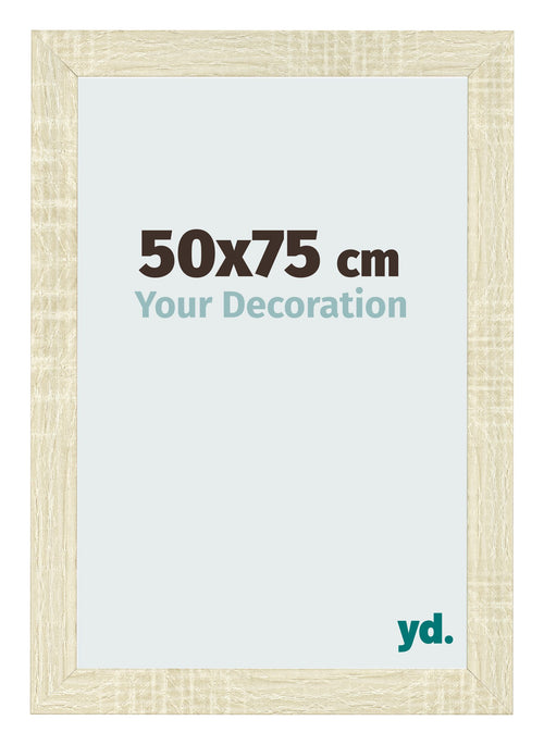 Fotokader 50x75cm Sonoma Eiken MDF Pisa Voorzijde Maat | Yourdecoration.be
