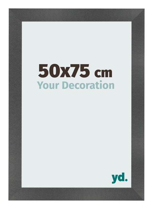 Fotokader 50x75cm Zwart Mat MDF Pisa Voorzijde Maat | Yourdecoration.be