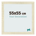 Fotokader 55x55cm Sonoma Eiken MDF Pisa Voorzijde Maat | Yourdecoration.be