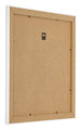 Fotokader 55x55cm Wit Mat MDF Pisa Achterzijde Schuin | Yourdecoration.be