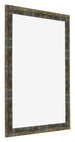 Fotokader 55x65cm Blauw Goud Gemeleerd MDF Pisa Voorzijde Schuin | Yourdecoration.be