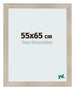 Fotokader 55x65cm Eiken Licht MDF Pisa Voorzijde Maat | Yourdecoration.be