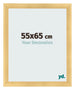 Fotokader 55x65cm Goud Mat MDF Pisa Voorzijde Maat | Yourdecoration.be